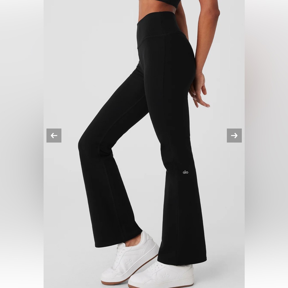 ALO Yoga Black Boot Cut Pants